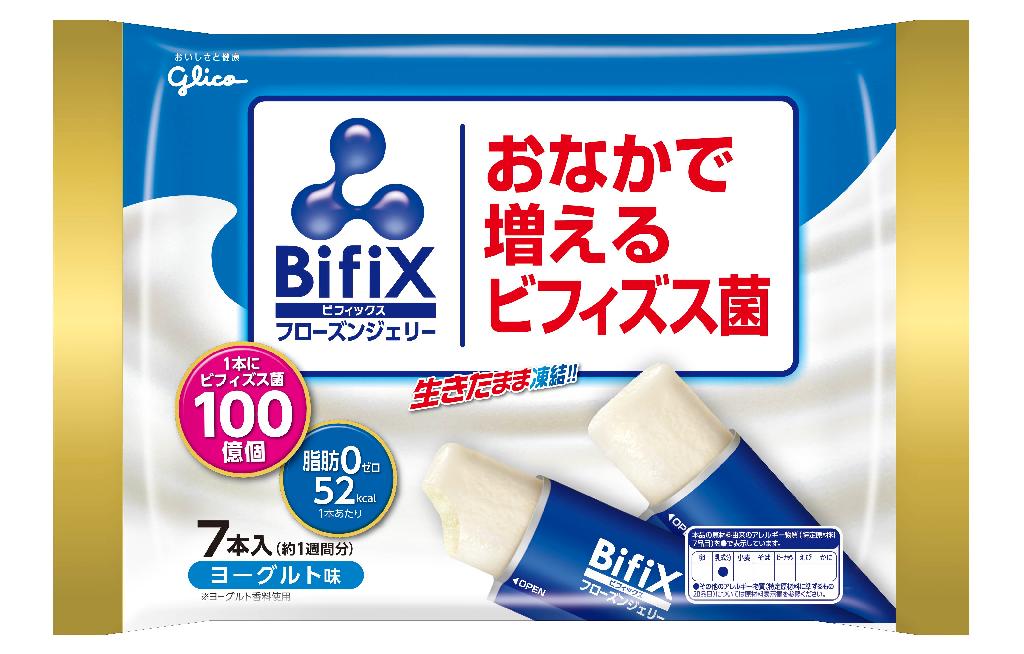 江崎グリコが１６日発売する「ＢｉｆｉＸフローズンジェリー」