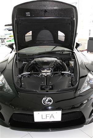 ＬＦＡのエンジンルーム