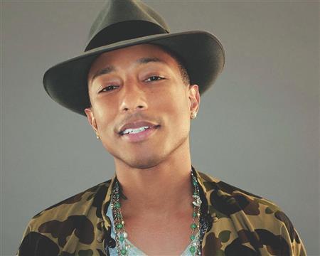 音楽アーティスト、ファレル・ウィリアムスさん（Ｊ－ＷＡＶＥ提供）