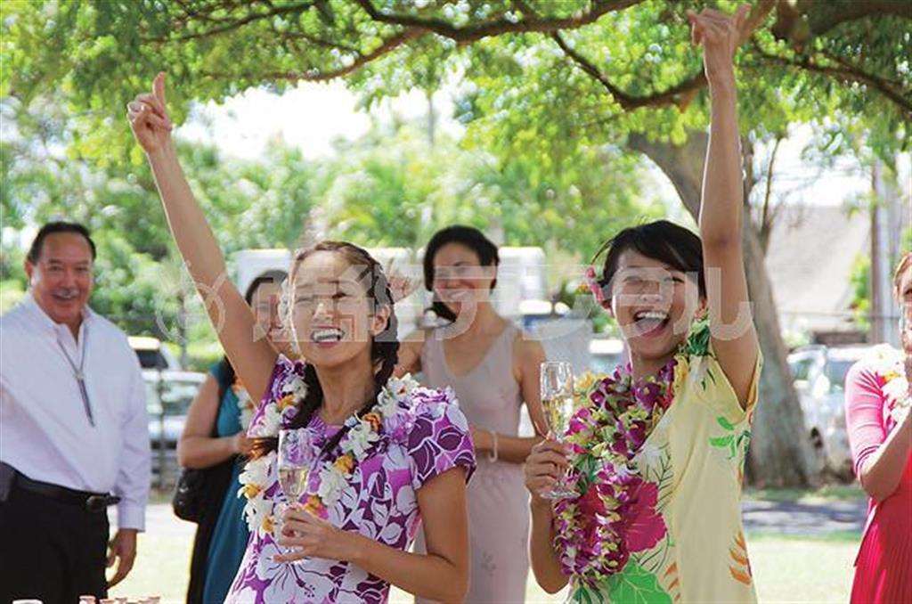 映画「わたしのハワイの歩きかた」（前田弘二監督）。６月１４日公開（東映提供）。（Ｃ）２０１４「わたしのハワイの歩きかた」製作委員会