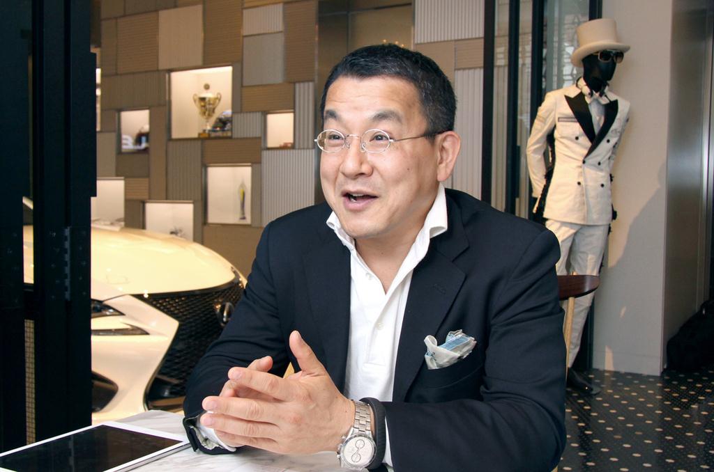 レクサスブランドマネジメント部の河辺徹也氏