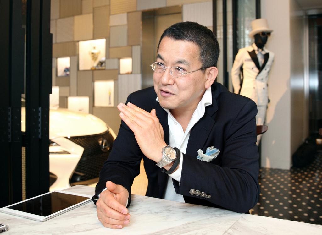 レクサスブランドマネジメント部の河辺徹也氏