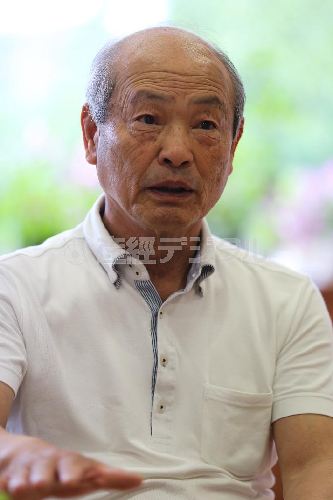 ２００５年から「四賀むらづくり株式会社」代表取締役、金井保志さん＝長野県松本市（緑川真美さん撮影）