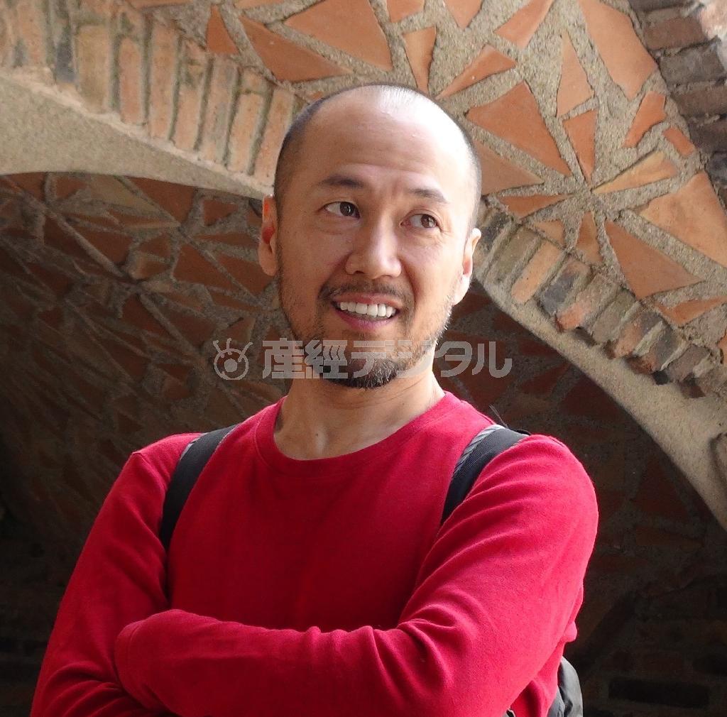 人気漫画家、井上雄彦さん＝２０１１年５月２９日。（Ｃ）Ｉ．Ｔ．Ｐｌａｎｎｉｎｇ、日経ＢＰ社（川口忠信さん撮影、提供写真）