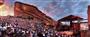 夕暮れのレッド・ロックス野外円形劇場＝米コロラド州コロラドスプリングズ（Ｓｔｅｖｅ＿Ｃｒｅｃｅｌｉｕｓさん撮影、提供写真）