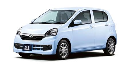 一部改良したダイハツ工業の軽自動車「ミライース」