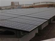 １１ヘクタールに約３万８千枚の太陽光パネルが並ぶ東京電力浮島太陽光発電所。平成２４年８月～２５年７月の発電量は約９７４万キロワット時、２８００軒分だった＝川崎市川崎区浮島町