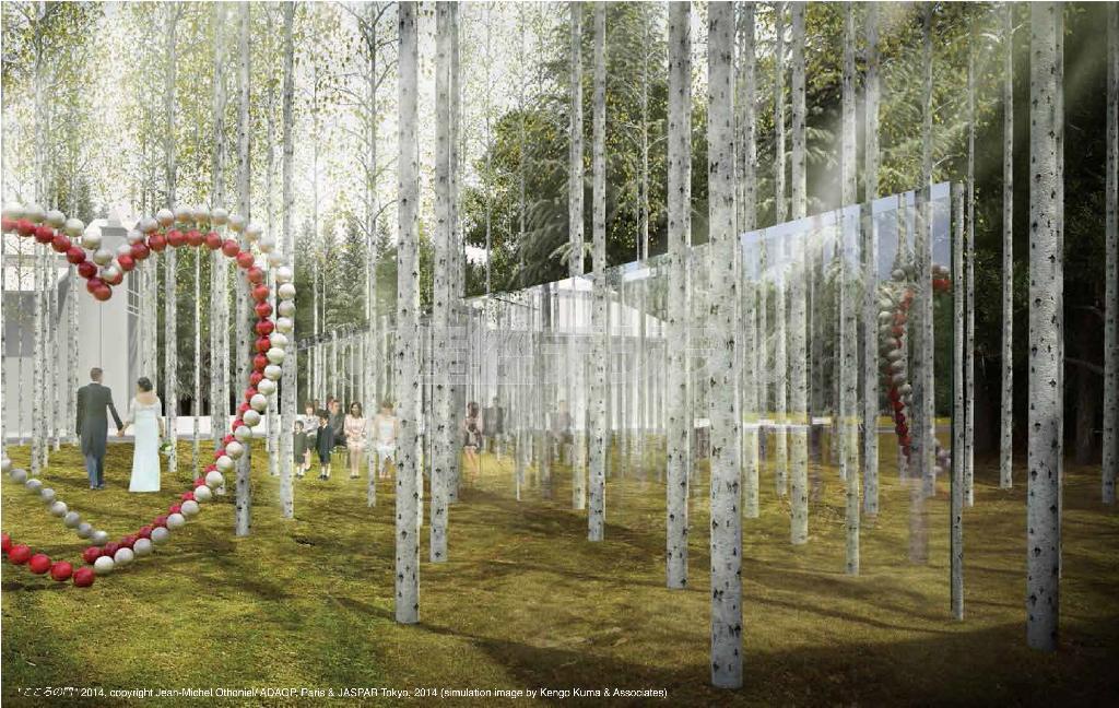 チャペルの完成イメージ図（提供写真）