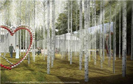 チャペルの完成イメージ図（提供写真）