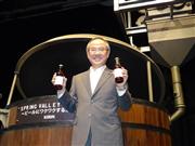 個性的な「クラフトビール」に取り組む方針を示したキリンビールの磯崎社長＝１６日、東京都港区