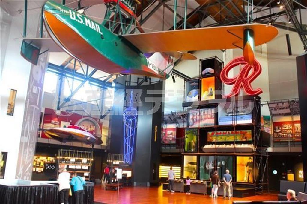 シアトルらしさが詰まったミュージアム・オブ・ヒストリー・アンド・インダストリー。館内のショップでは、シアトルの特産品なども販売している