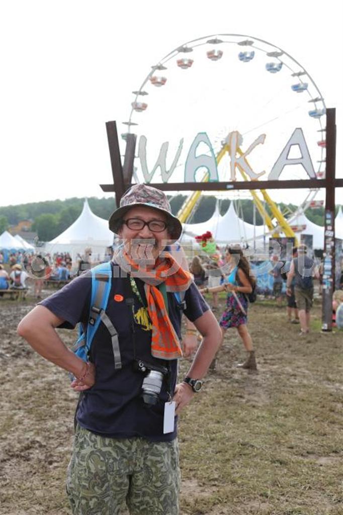 フリーペーパー「Ｌｊ」編集長、菊地崇（たかし）さん＝６月１日（本人提供）