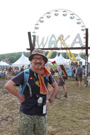 フリーペーパー「Ｌｊ」編集長、菊地崇（たかし）さん＝６月１日（本人提供）