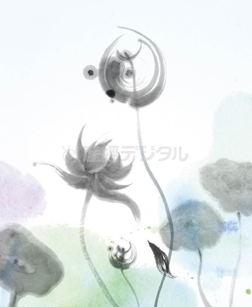 「蓮」。心を浄化し、穏やかな気持ちに（中塚翠涛さん提供）