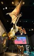 「１０周年記念モンスターハンター展」のプレス内覧会が行われた＝１日、東京都渋谷区（寺河内美奈撮影）