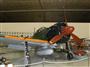三菱重工業名古屋航空宇宙システム製作所史料室に展示されている零戦（復元機）＝愛知県豊山町