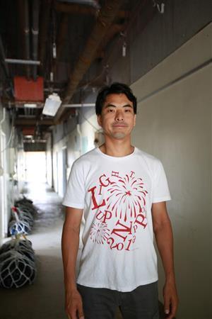 「ＬＩＧＨＴ＿ＵＰ＿ＮＩＰＰＯＮ」代表の高田佳岳さん＝２０１３年７月２１日（提供写真）