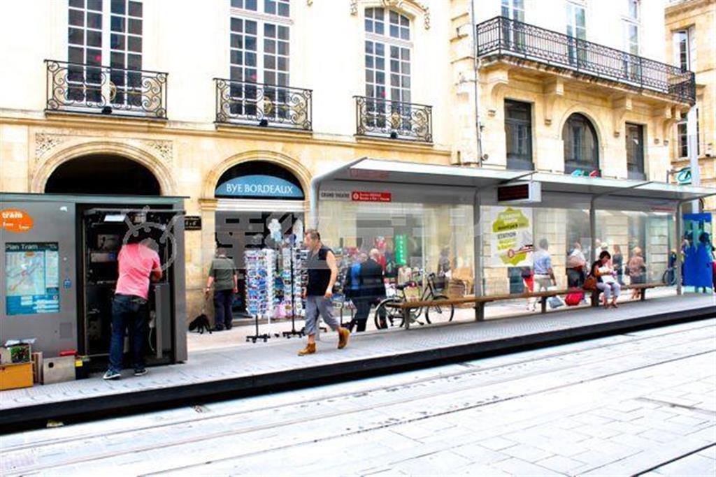 駅はほとんどが無人駅。乗車券は自動券売機で購入する