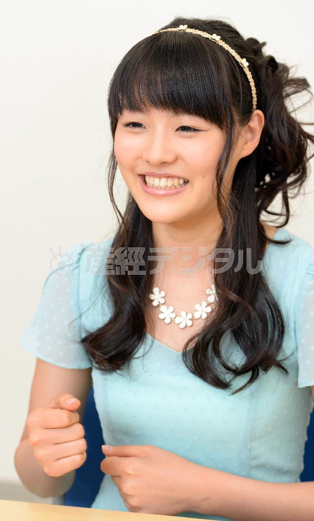 映画「Ｚ～ゼット～果てなき希望」（鶴田法男監督）主演の川本まゆさん＝２０１４年６月１３日午後、東京都港区（鴨川一也撮影）