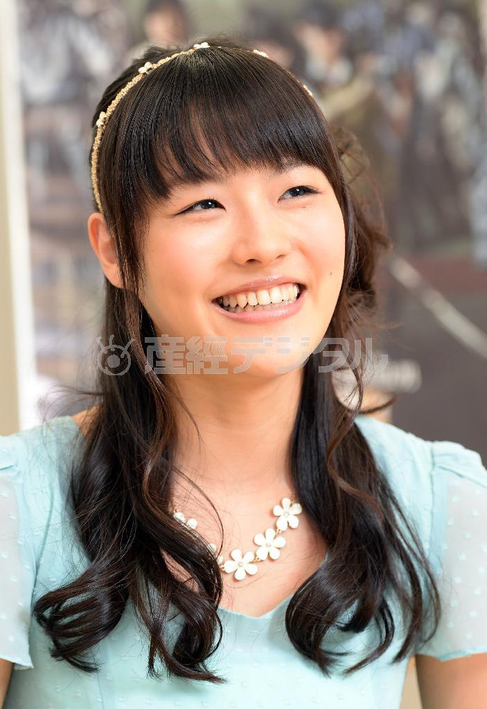 映画「Ｚ～ゼット～果てなき希望」（鶴田法男監督）主演の川本まゆさん＝２０１４年６月１３日午後、東京都港区（鴨川一也撮影）