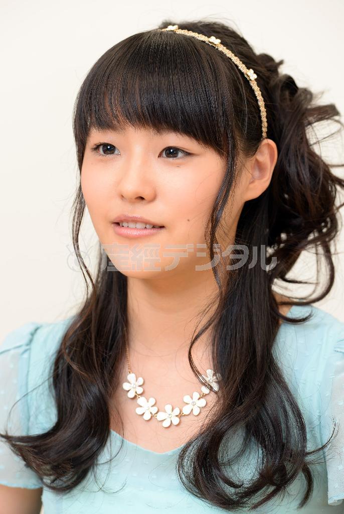 映画「Ｚ～ゼット～果てなき希望」（鶴田法男監督）主演の川本まゆさん＝２０１４年６月１３日午後、東京都港区（鴨川一也撮影）