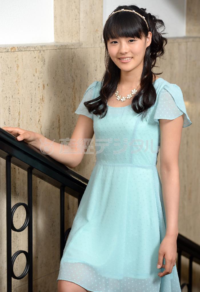 映画「Ｚ～ゼット～果てなき希望」（鶴田法男監督）主演の川本まゆさん＝２０１４年６月１３日午後、東京都港区（鴨川一也撮影）