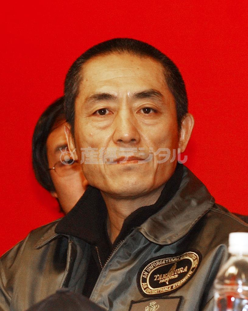中国を代表する映画監督の張芸謀氏＝２００５年２月２２日、東京都世田谷区（千村安雄撮影）