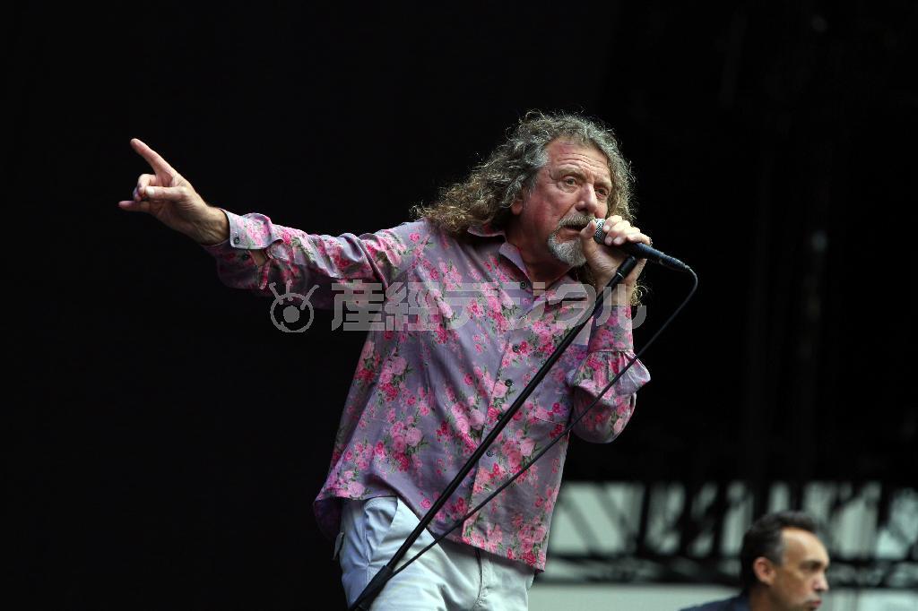 レッド・ツェッペリンの全盛期を思わせる歌声を聞かせたロバート・プラント＝２０１４年８月１６日。（Ｃ）ＳＵＭＭＥＲ＿ＳＯＮＩＣ＿Ａｌｌ＿Ｒｉｇｈｔｓ＿Ｒｅｓｅｒｖｅｄ．