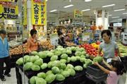 野菜の急騰のなか、大幅値引きの大放出セールを始めたイオン品川シーサイド店＝２９日、東京都品川区（平尾孝撮影）
