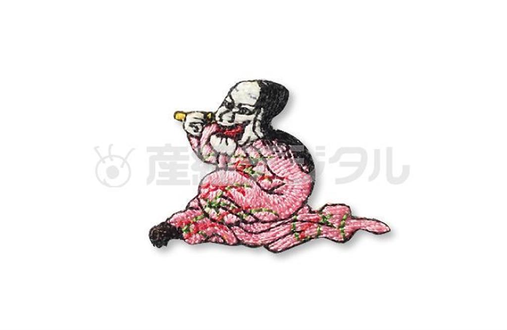 百鬼夜行シリーズの妖怪和片は、ポーズも表情もなかなかの面白さ。醜女（しこめ、３８０円）