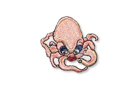 百鬼夜行シリーズの妖怪和片は、ポーズも表情もなかなかの面白さ。蛸入道（４５０円）