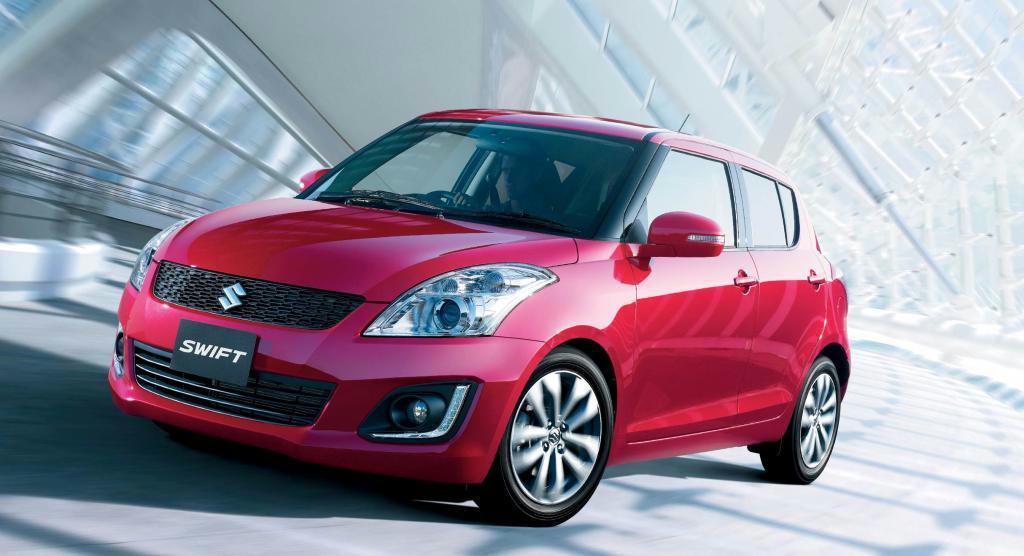 世界累計販売４００万台を達成したスズキの小型車「スイフト」（同社提供）