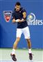 男子シングルスの準決勝で錦織圭と対戦するノバク・ジョコビッチ＝ニューヨーク（ゲッティ＝共同）