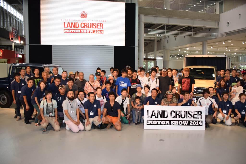 ランドクルーザー７０シリーズの再発売に合わせて開かれたファンイベント＝８月２５日、東京都江東区
