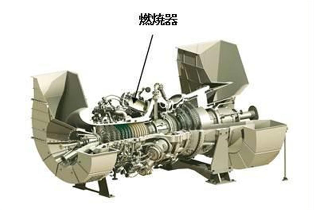 川崎重工のガスタービンと燃焼器の位置