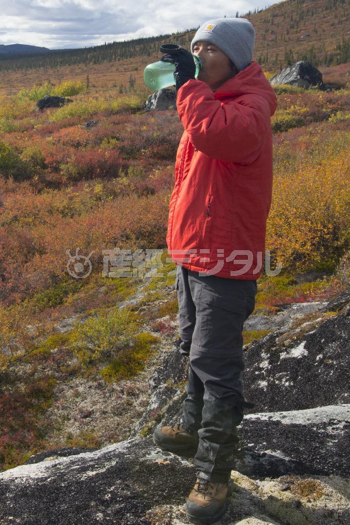 写真家、松本紀生（のりお）さん＝２０１４年８月３１日、米アラスカ州（本人提供）