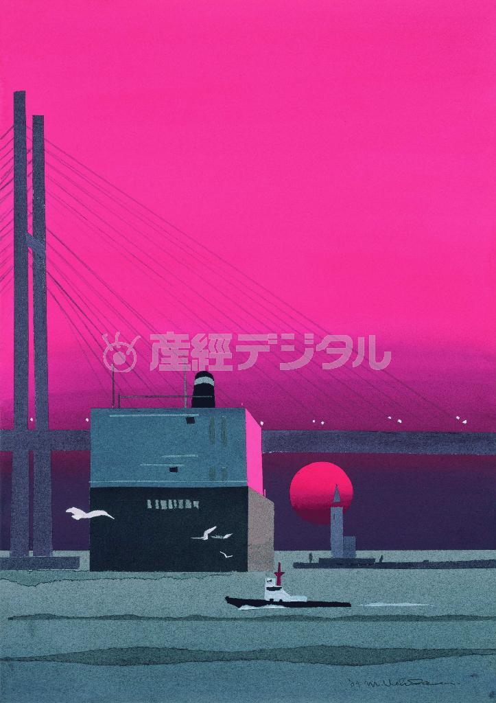 【内田正泰展】「出港の朝」２００９年（提供写真）