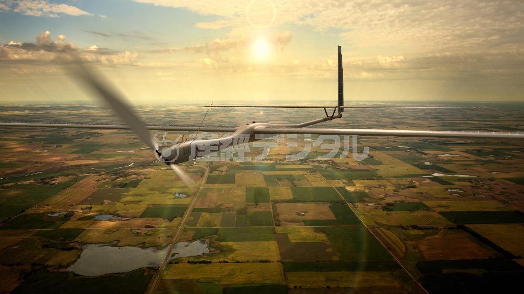 フェイスブックとグーグルが買収で争奪戦を繰り広げたタイタン・エアロスペースが開発している無人機のイメージ図（タイタン・エアロスペース提供、ＡＰ＝共同）