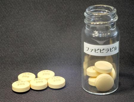 富山化学工業の「ファビピラビル」（富士フイルム提供）