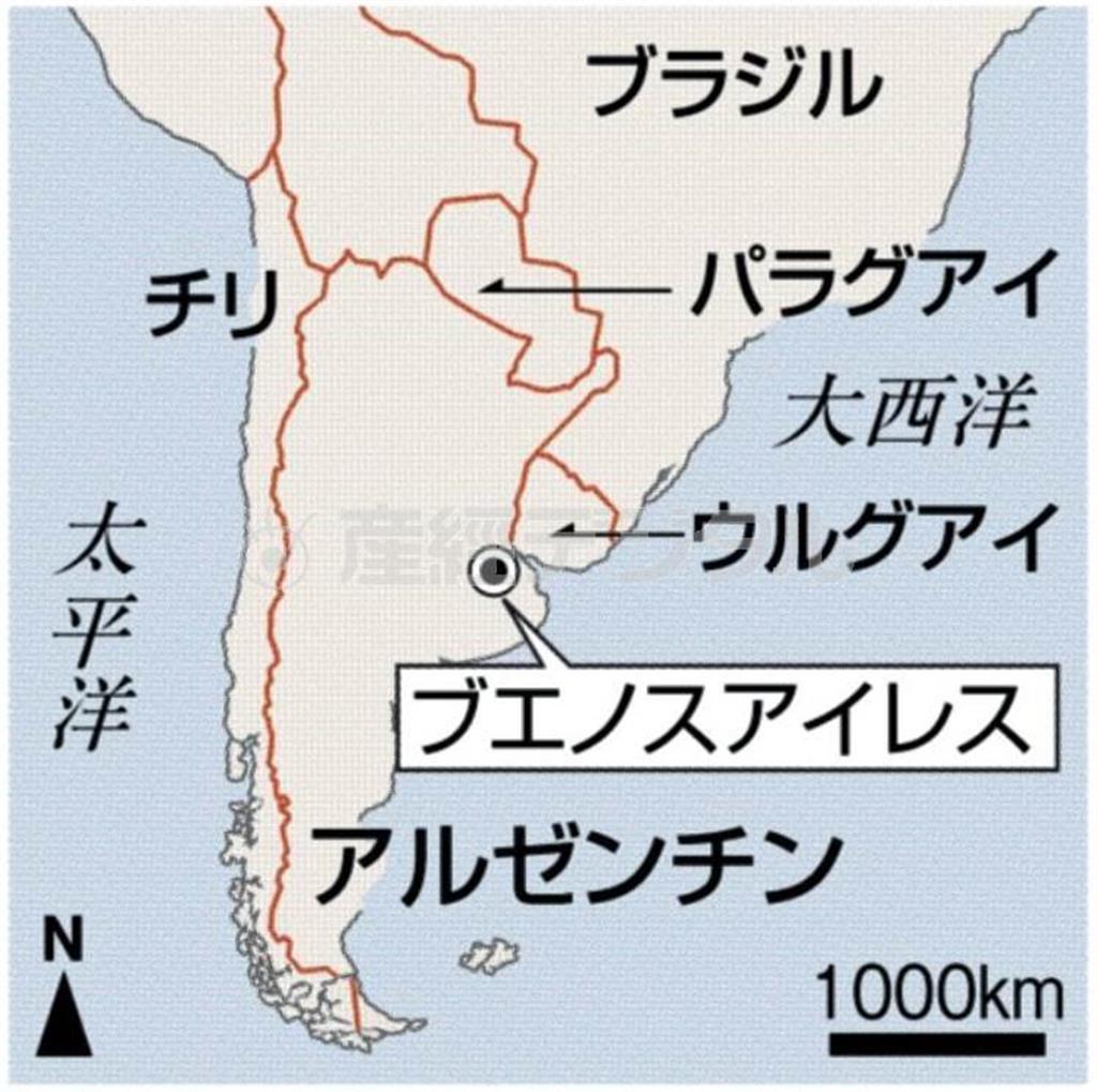 アルゼンチン・首都ブエノスアイレス