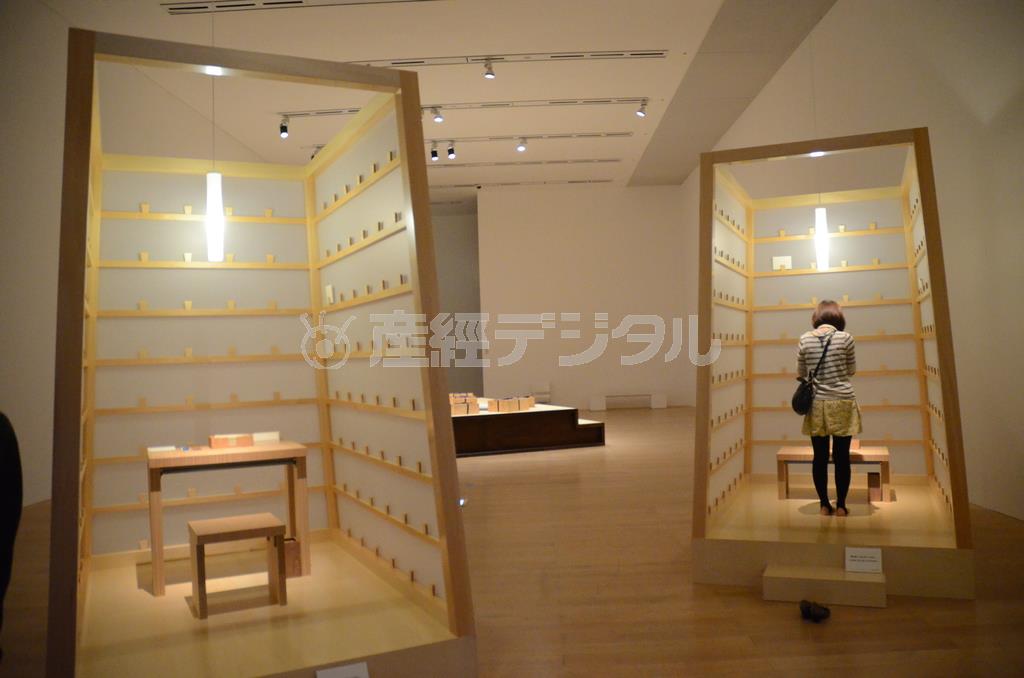 だれでも手紙を書け、読める「手紙をつづる」＝２０１４年９月１９日、東京都港区（原圭介撮影）