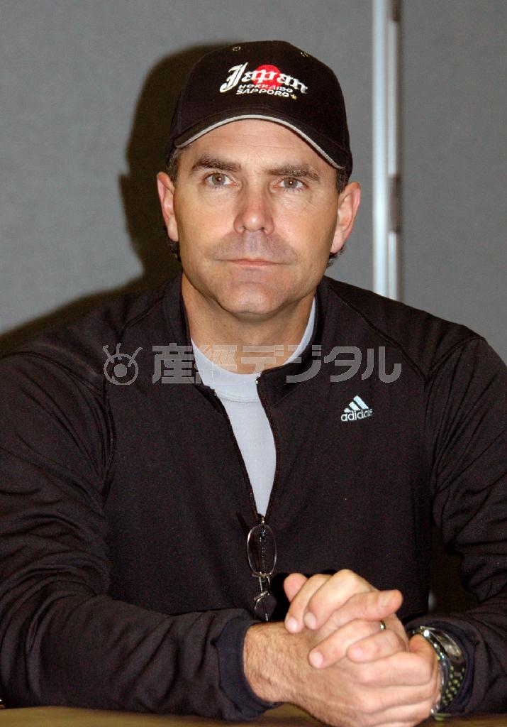 プロ野球の日本ハムで監督を務め２００６年に日本一に導いた名将、トレイ・ヒルマン氏＝２００７年１１月４日、北海道札幌市豊平区・札幌ドーム（共同）