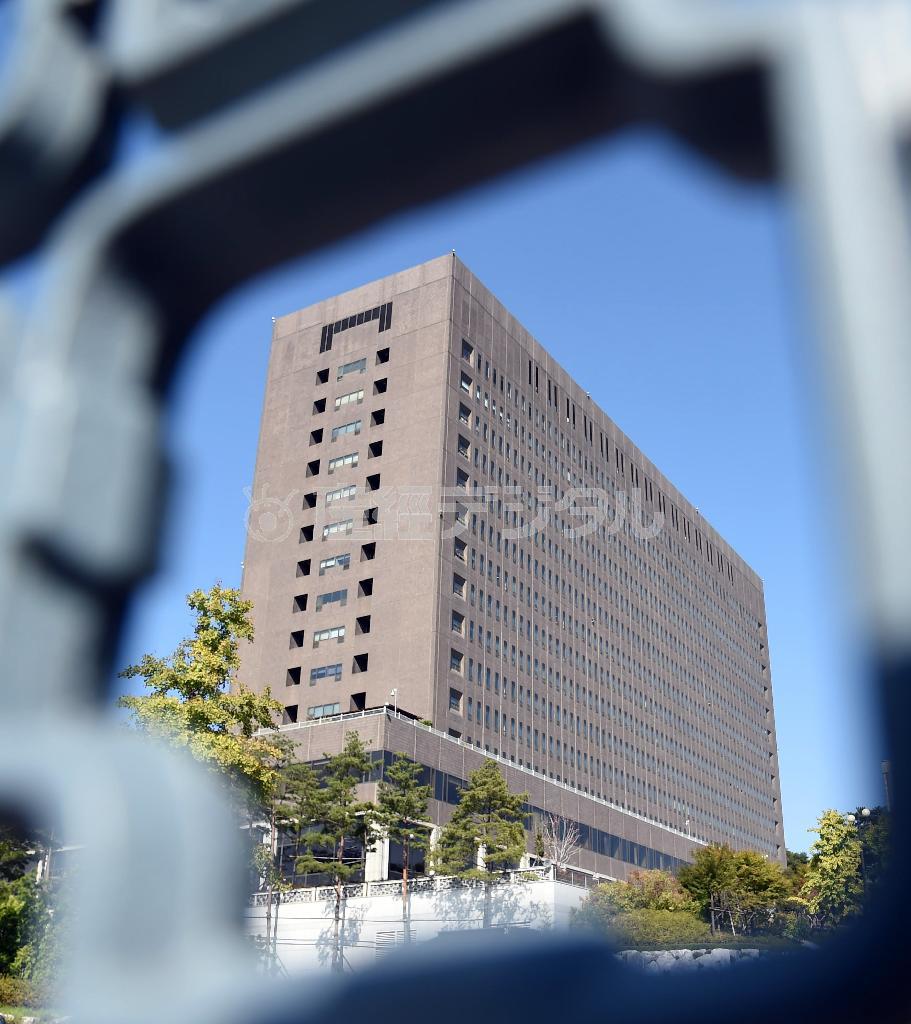 ソウル中央地方検察庁＝２０１４年１０月５日、韓国・首都ソウル（桐山弘太撮影）