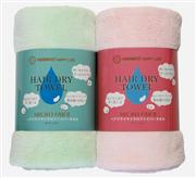 ハホニコ「ヘアドライマイクロファイバータオル」