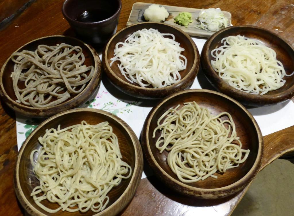 ５種類のそば