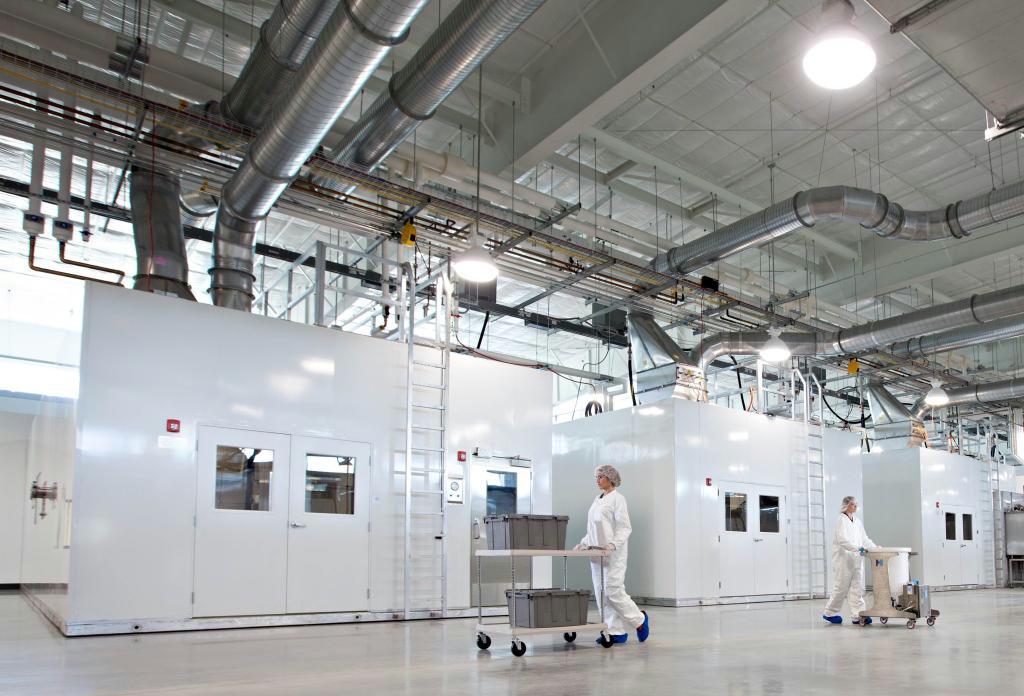 富士フイルムが買収するケイロンのクリーンルーム（富士フイルム提供）