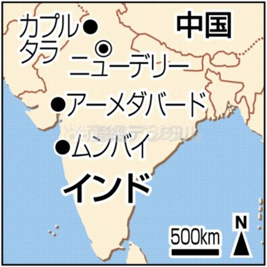 インド・グジャラート州アーメダバード