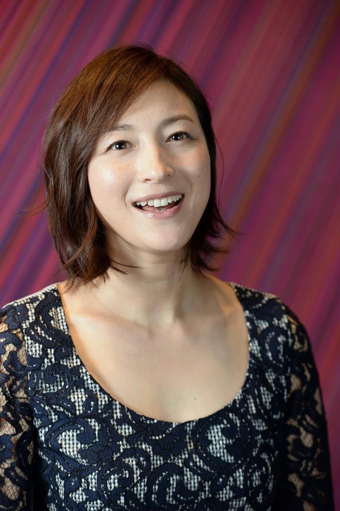 「ユウコは凛（りん）とした女性」と話す広末涼子（矢島康弘撮影）