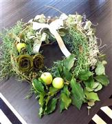 グリーンが主役のクリスマスリース（Ｆｉｎｉｓｈ！）