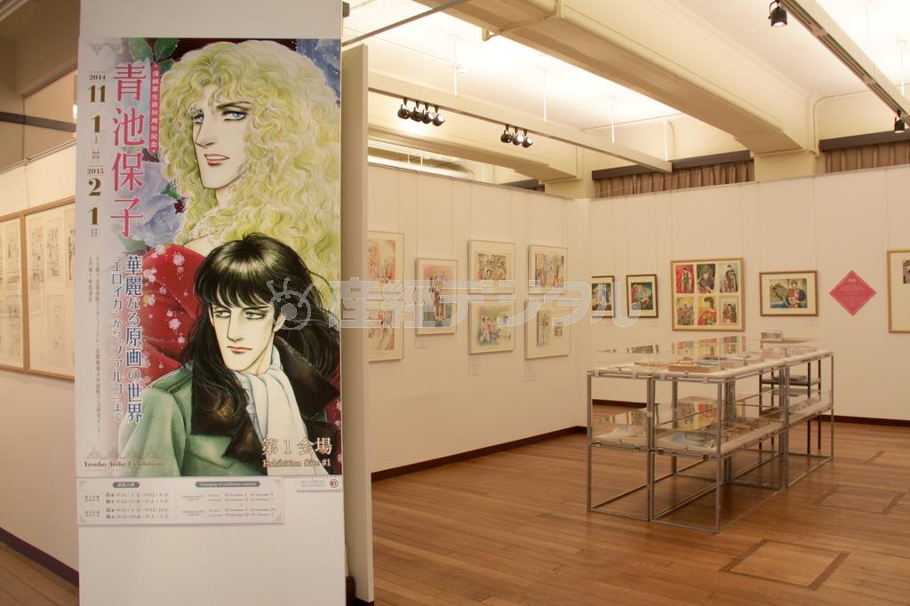 展覧会場の様子＝２０１４年１１月１４日、京都市中京区（提供写真）